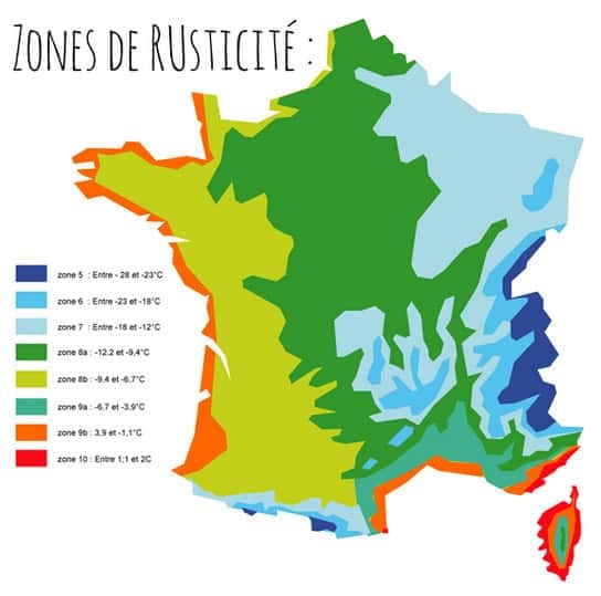 zone de rusticité france